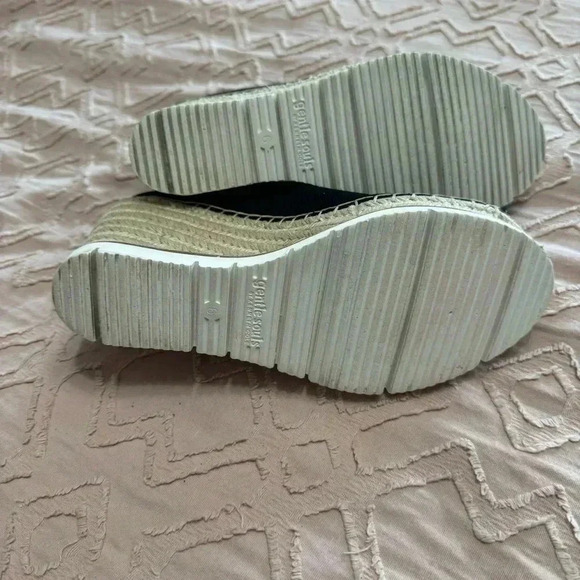 Gentle Souls Womens Elyssa Black Espadrilles Size 6 Medium SUPER COMFORTABLE - Picture 9 of 11